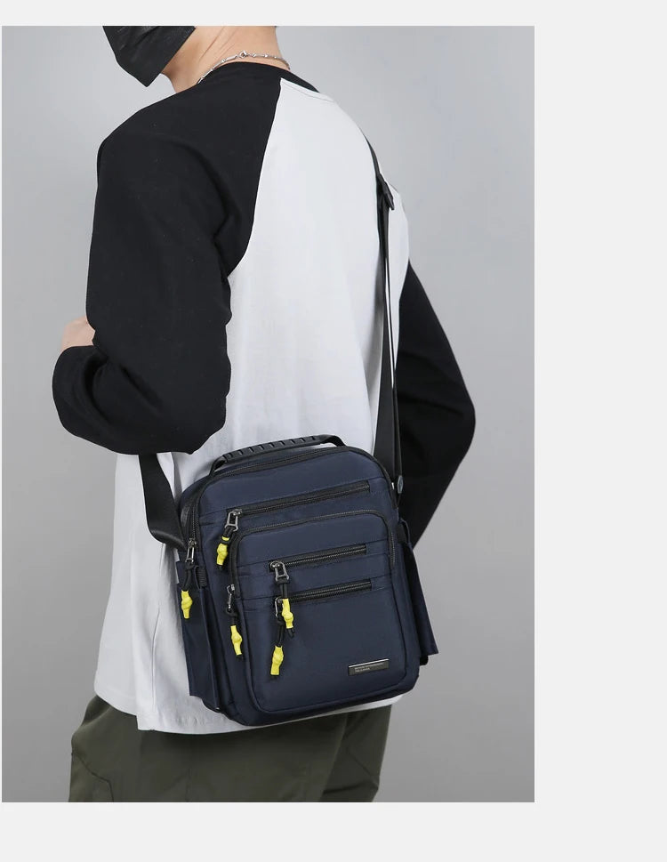 Bandolera de viaje multifuncional para hombre | Elegante y duradera