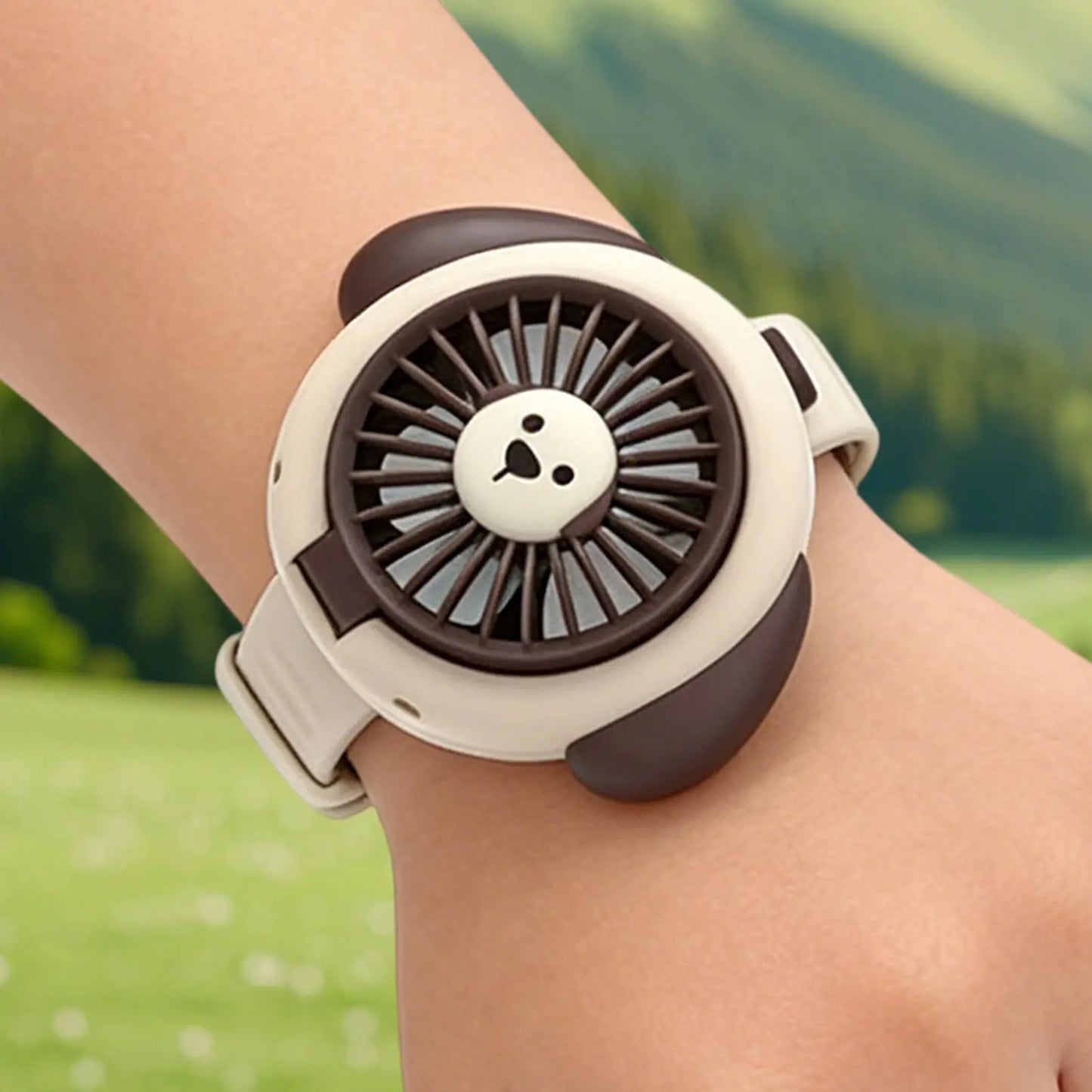 Wearable Portable Fan | 3 Speed Watch Shape Air Cooler