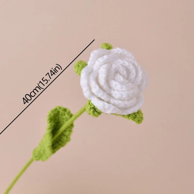 Ramo de flores de rosas artificiales para bodas y decoración del hogar