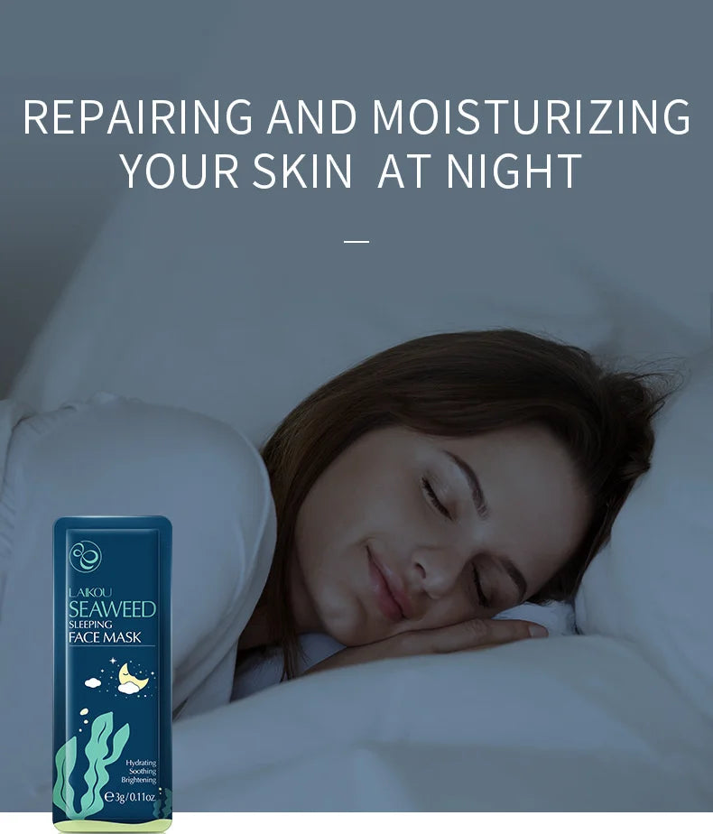 7pcs Moisturizing Facial Mask Set | Hydrating Night Masks