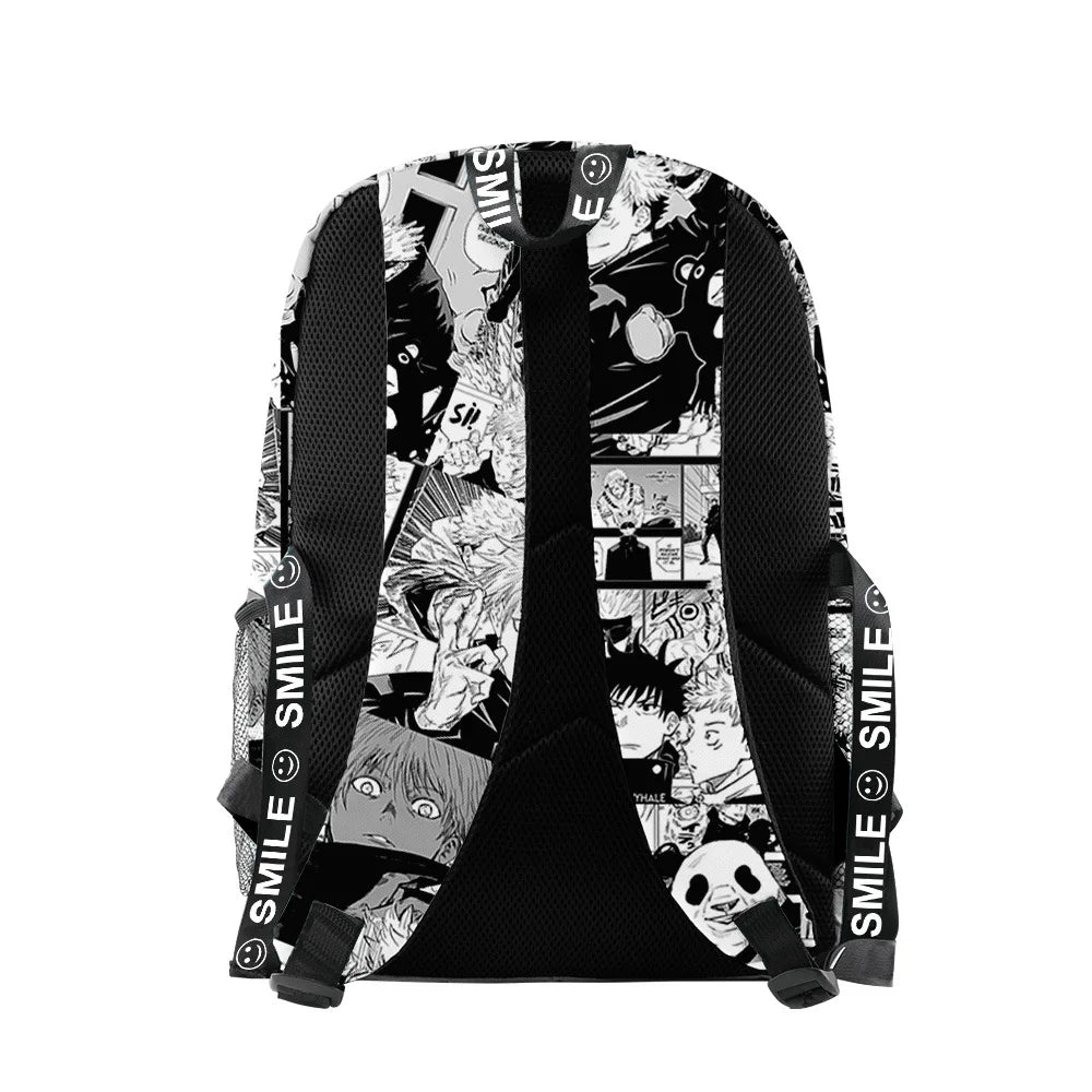 Anime-Inspired School Backpack for Teens | Laptop & Travel Bag
