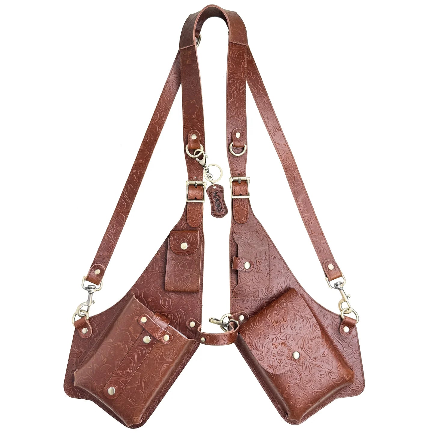 Anti-Theft Medieval Leather Holster Bag | Stylish Steampunk Design