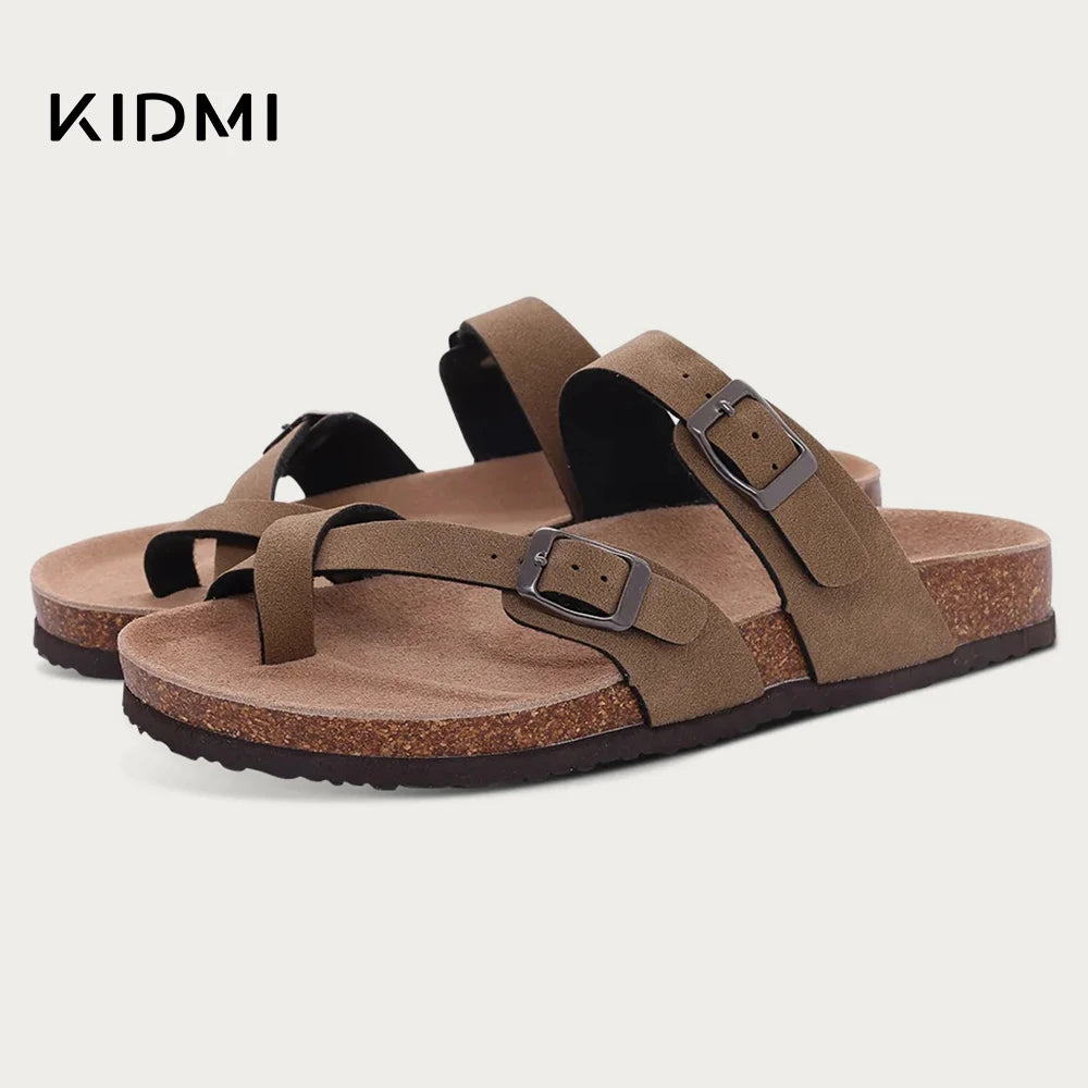 Stylish Summer Women's Sandals | Comfortable Cork Clogs for Beach