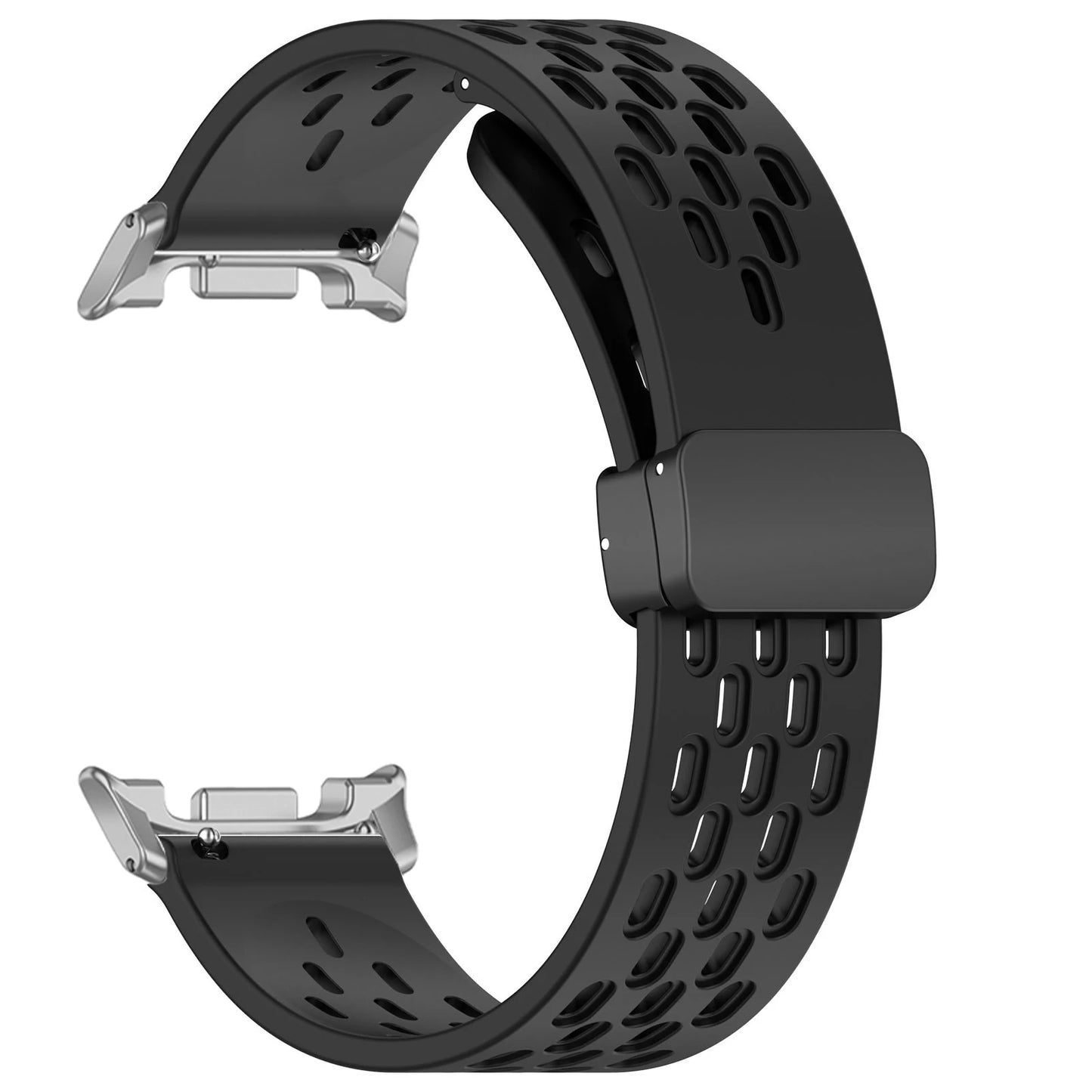 Breathable Sports Silicone Strap for Galaxy Watch | Magnetic Clasp