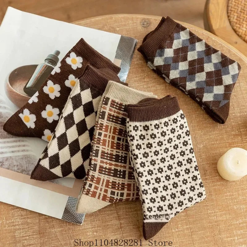Fashionable Cotton Socks for Autumn & Winter | Warm & Cozy Style