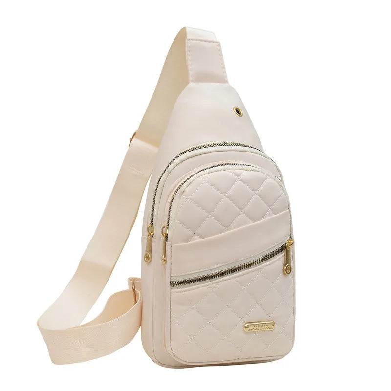 Women's Multi-Layer Embroidered Backpack | Casual Outdoor Style