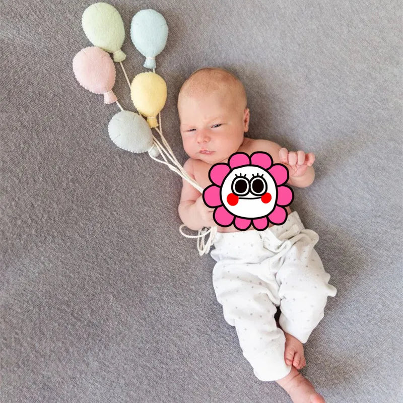 Handmade Balloon Cloud Baby Photography Props | Perfect for Infants