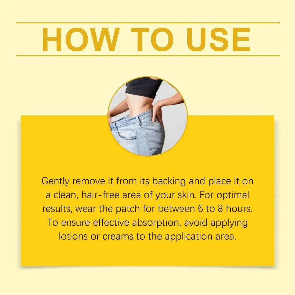 Natural Plant-Based Appetite Control Patches | Energy & Metabolism Boost