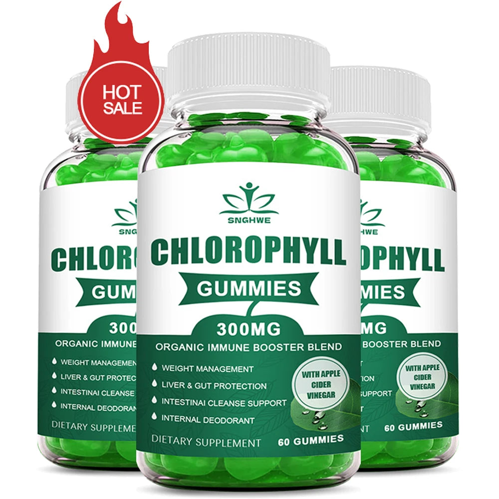 Chlorophyll Gummies with Vitamins | Energy & Immune Support