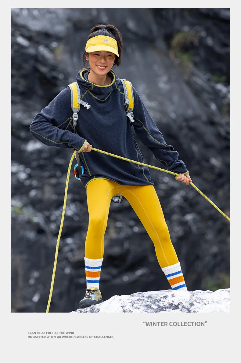 Hooded Fleece-Lined Sweatshirt | Ultimate Warmth for Outdoor Adventures