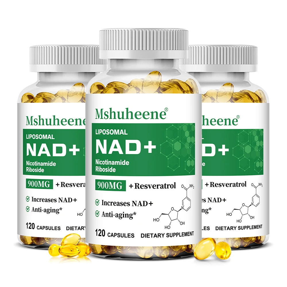 NAD+ Booster Capsules with Quercetin | Anti-Aging & Energy