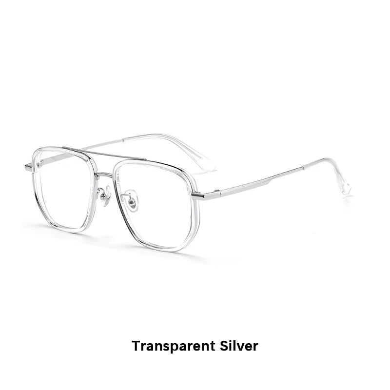 Luxury Oversize Titanium Eyeglasses Frames for Men & Women