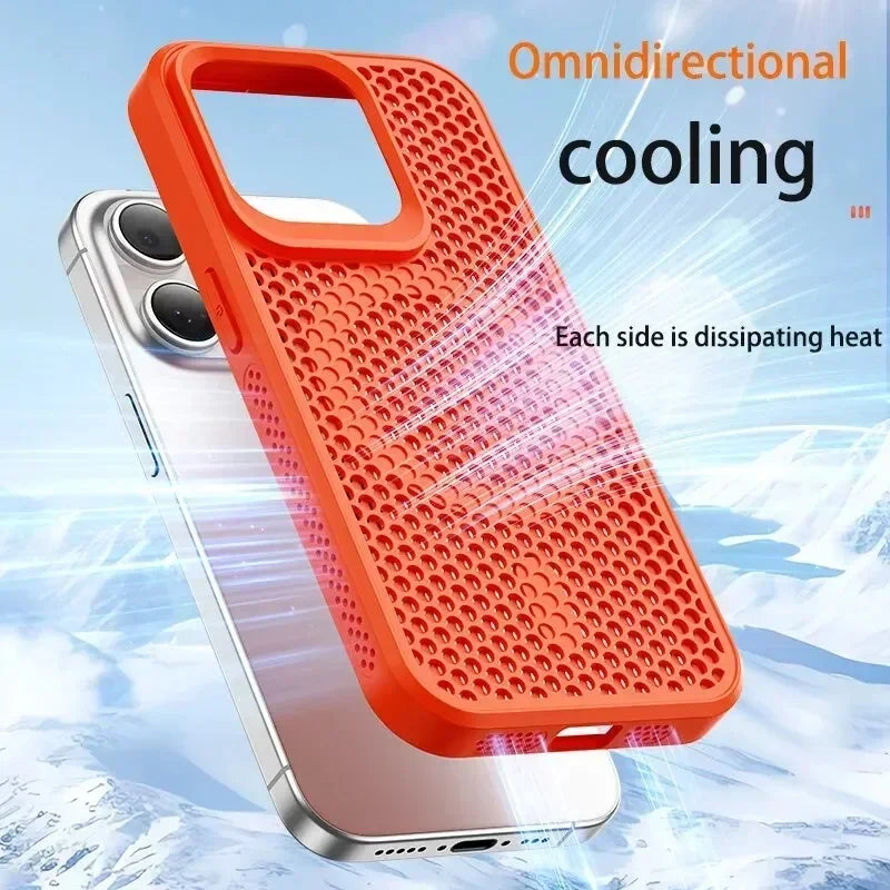 Cooling Heat Dissipation Phone Case | Magnetic Protection for iPhone