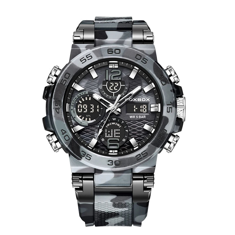 Men's Waterproof LED Sports Watch | Stylish & Multi-Functional