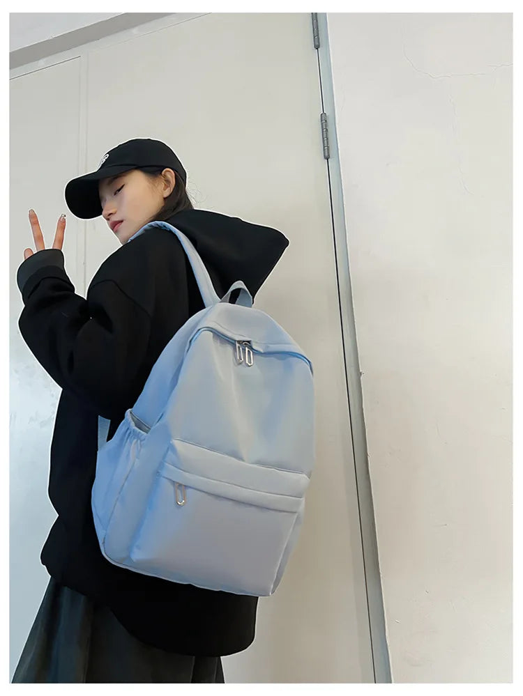 Stylish Large Capacity Backpack for Teen Girls | Minimalist School Bag
