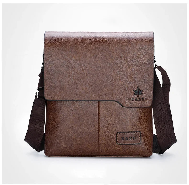 Luxury Vintage Leather Messenger Bags for Men | Stylish Shoulder Bag