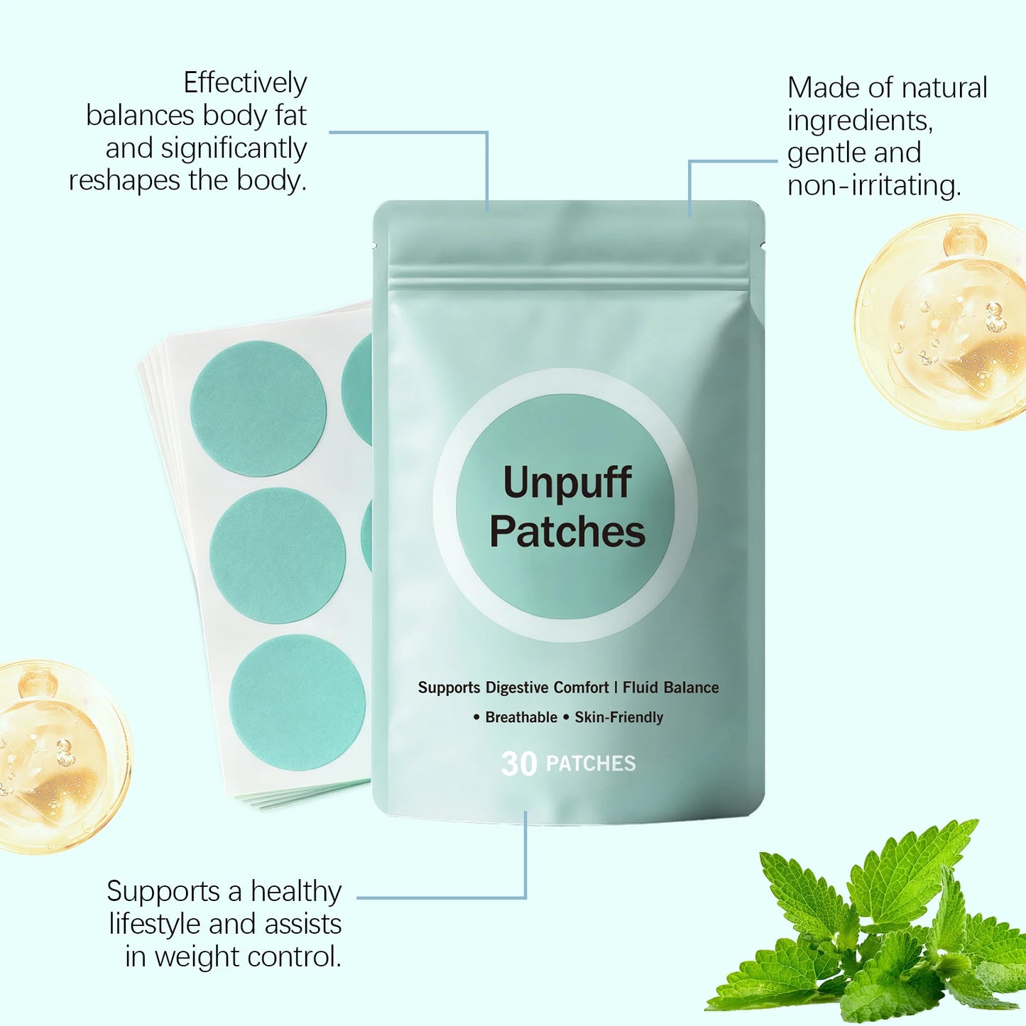 Body Shaping Care Patch | Comfortable & Convenient Body Contour