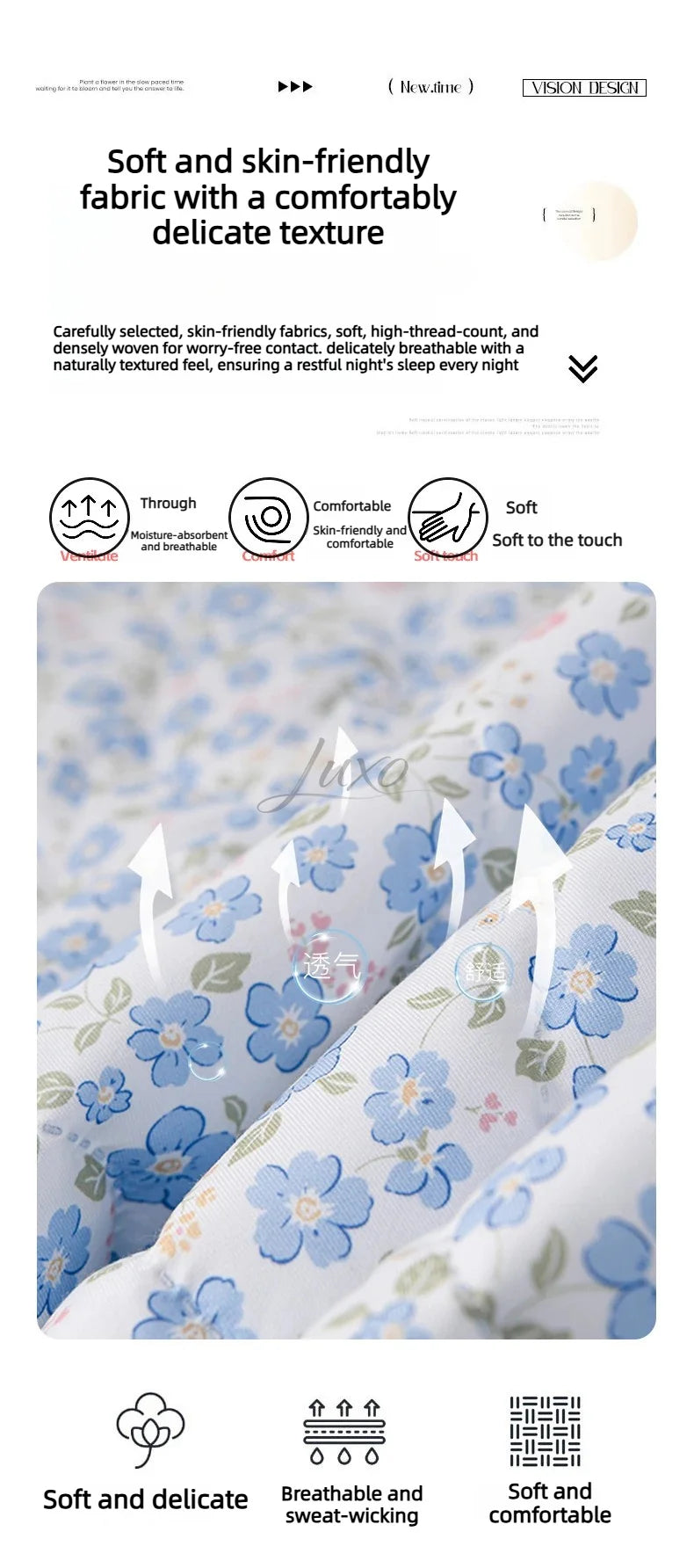 Lightweight Breathable Cooling Summer Quilt | Soft Duvet Comforter