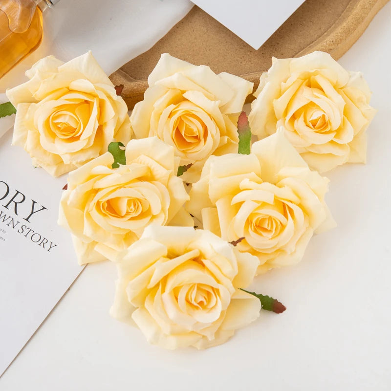100PC Artificial Silk Flowers | Perfect for Home and Event Decor
