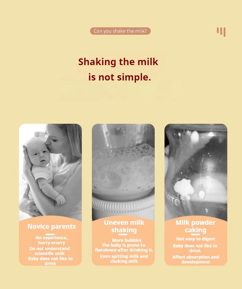 USB Smart Electric Milk Powder Mixer | Effortless Formula Maker