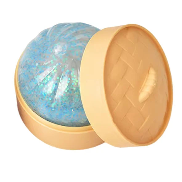 Dumpling Squishy Stress Ball | Soft Silicone Anti-Stress Toy