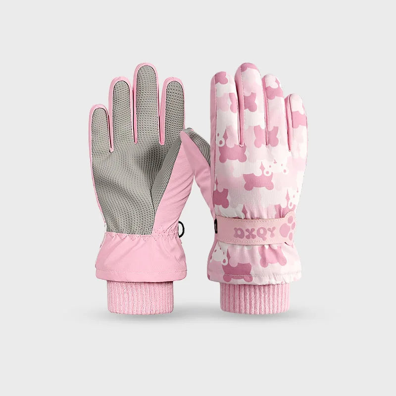 Children's Winter Waterproof Ski Gloves | Warm & Cozy Sports Gear