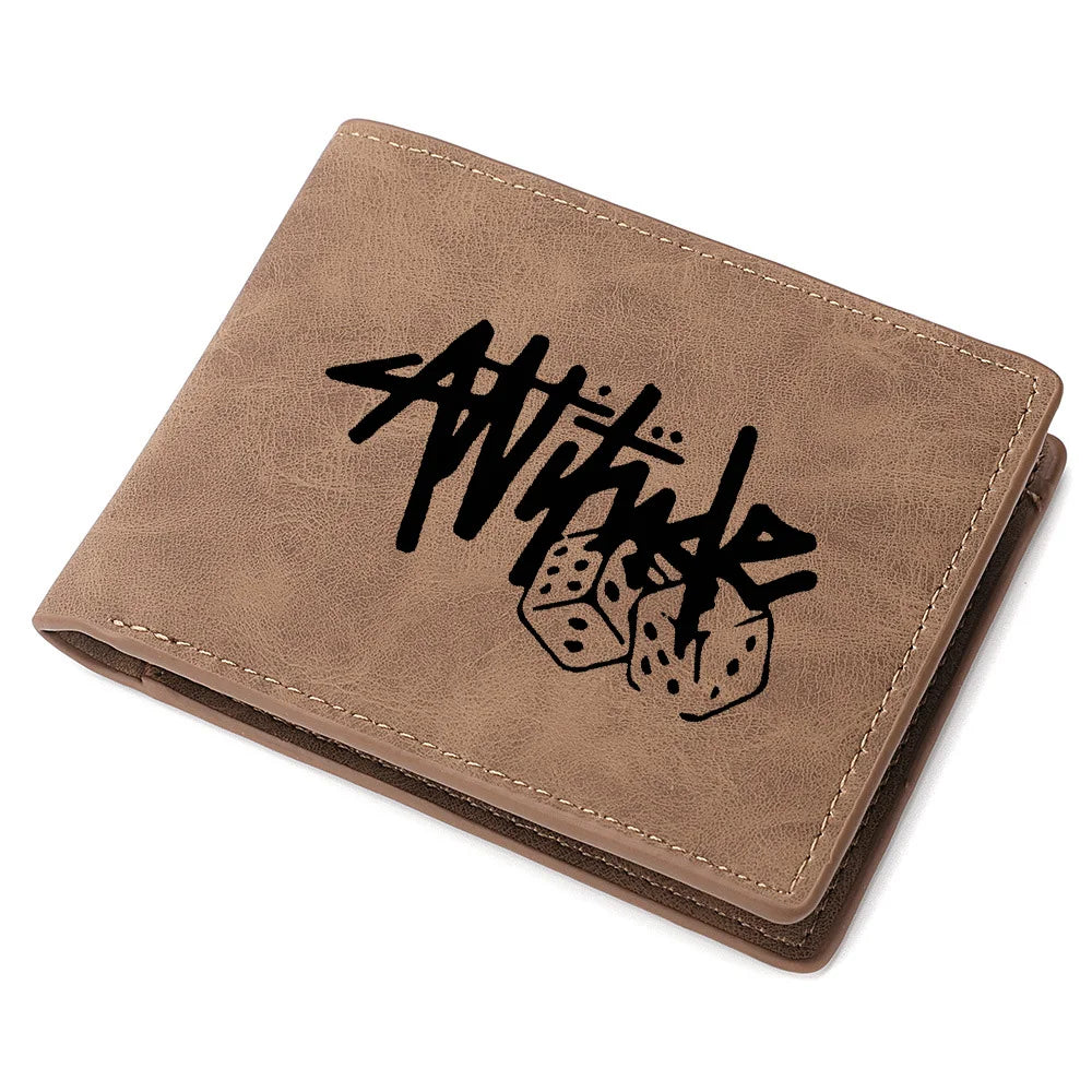 Men's Mini Short Wallet with Multi-Card Slots | Casual Double Fold Design