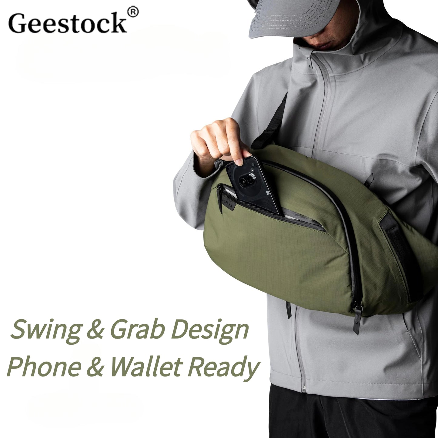 Versatile Outdoor Crossbody Bag | Sling Backpack for All Activities