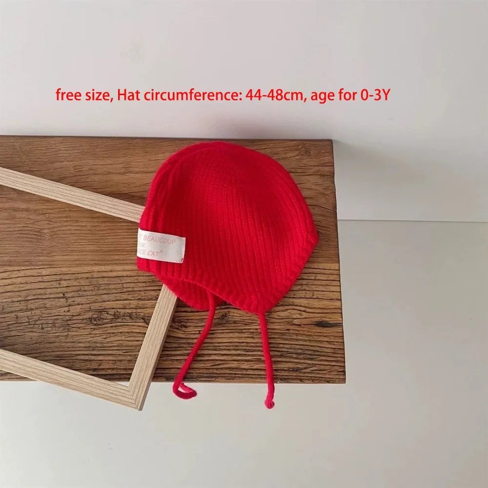 Comfortable Windproof Pullover Cap for Kids | Warm Winter Beanie