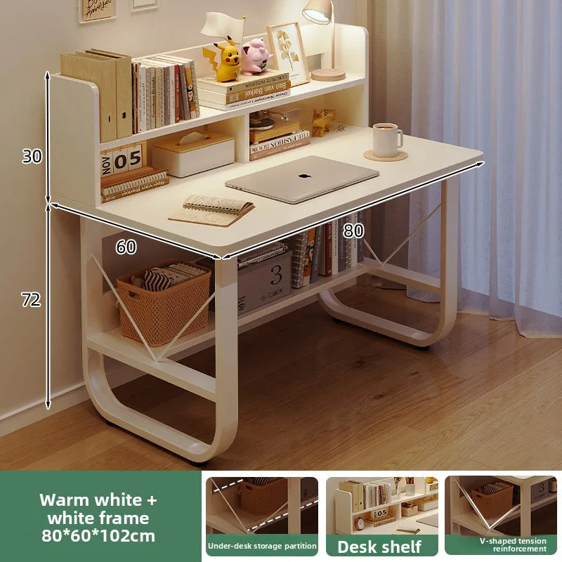 Simple and Stylish Desktop Computer Desk for Home Office