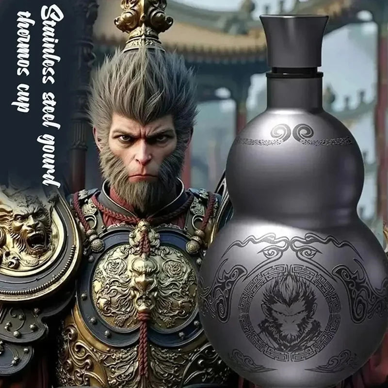 Portable Gourd Style Insulated Water Bottle | 500ml Drink Container