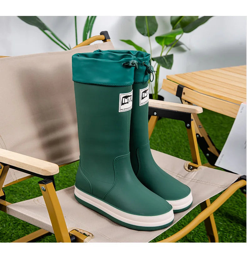 Waterproof Rubber Boots for Men and Women | Couples Rain Shoes