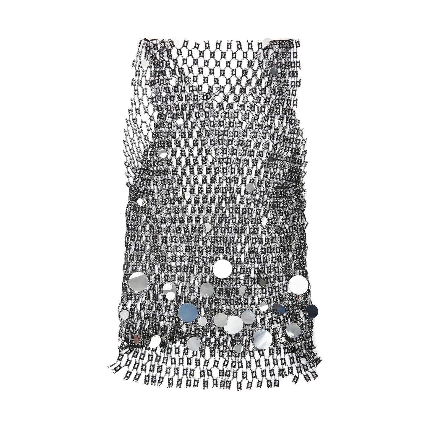 Shiny Rhinestone Fishnet Tank Top for Men | Perfect Party Wear