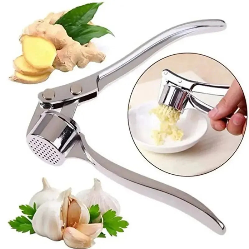 Multifunctional Garlic Press | Durable Stainless Steel Kitchen Tool