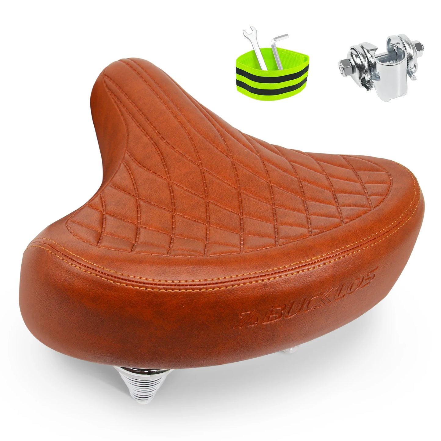 Comfortable Oversized Bicycle Saddle for Road and Mountain Bikes