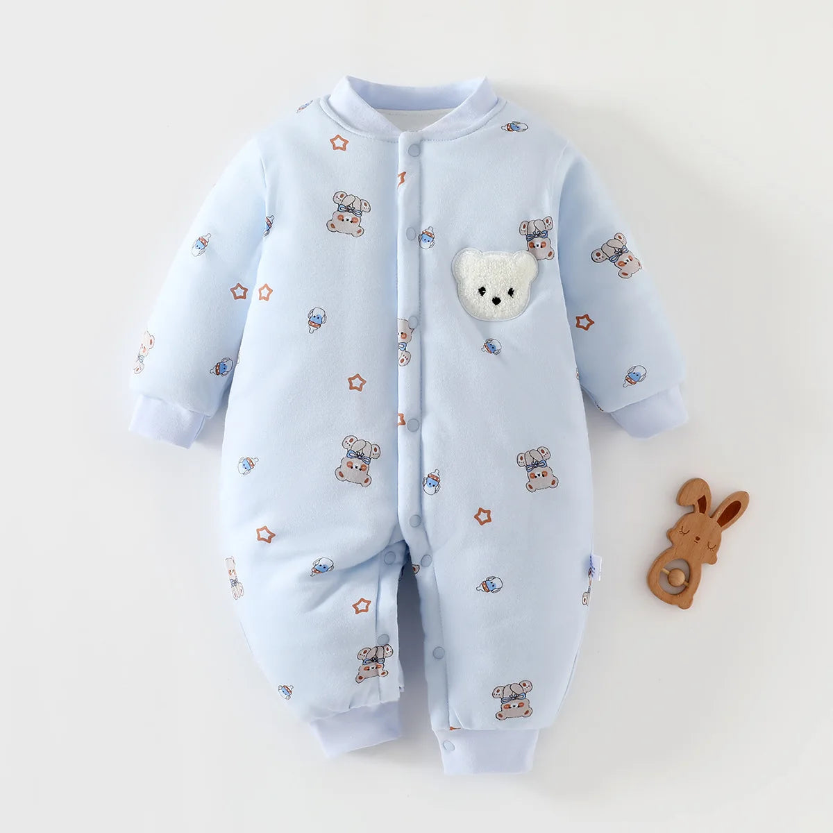 Thickened Baby Onesie | Adorable Patterns for Winter Comfort
