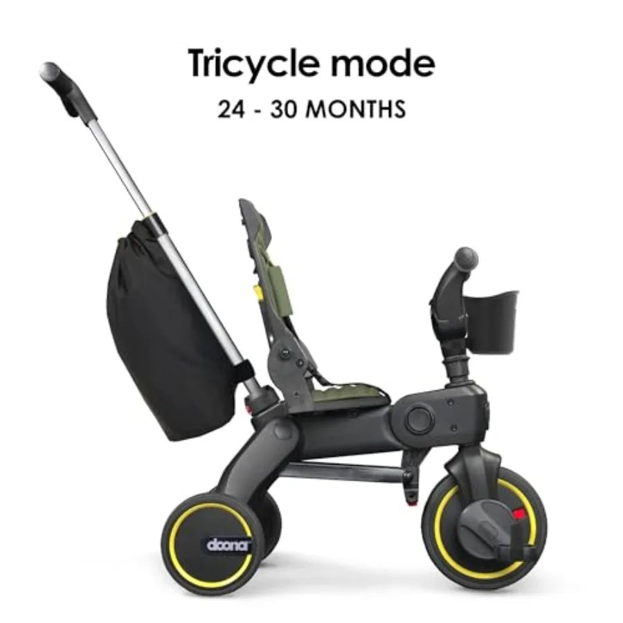 5-in-1 Compact Foldable Tricycle for Toddlers | Eco-Friendly Fun