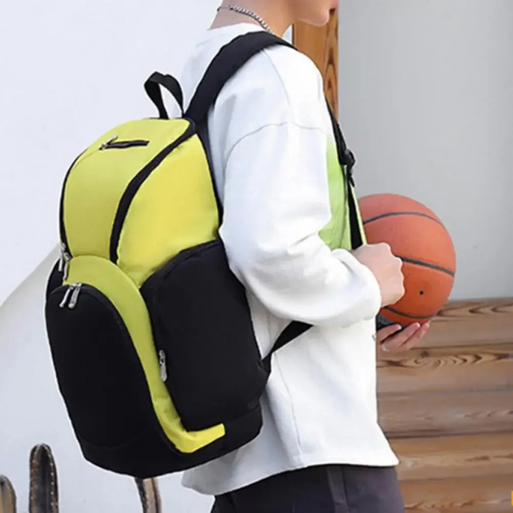 Large Capacity Basketball Backpack with Ball Holder | Sporty & Functional