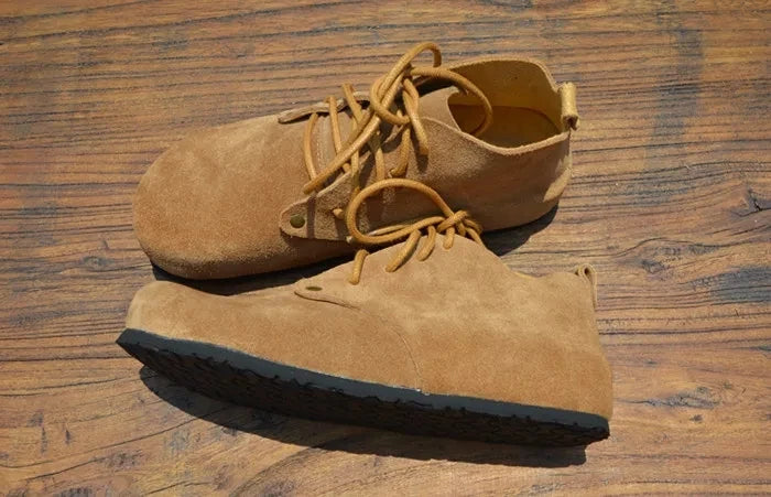 Handmade Genuine Leather High Top Women's Shoes | Stylish Casual Footwear