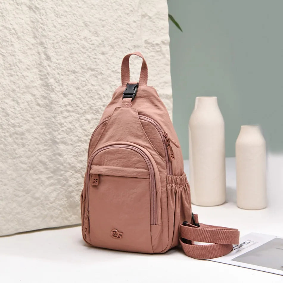 Women's 3-in-1 Convertible Shoulder Chest Bag & Backpack