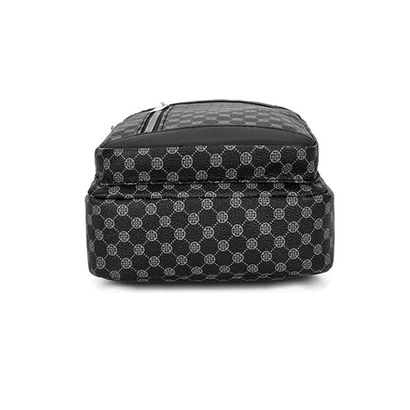 Unisex Functional Chest Bag with Patchwork Dot Design | Stylish Everyday Use