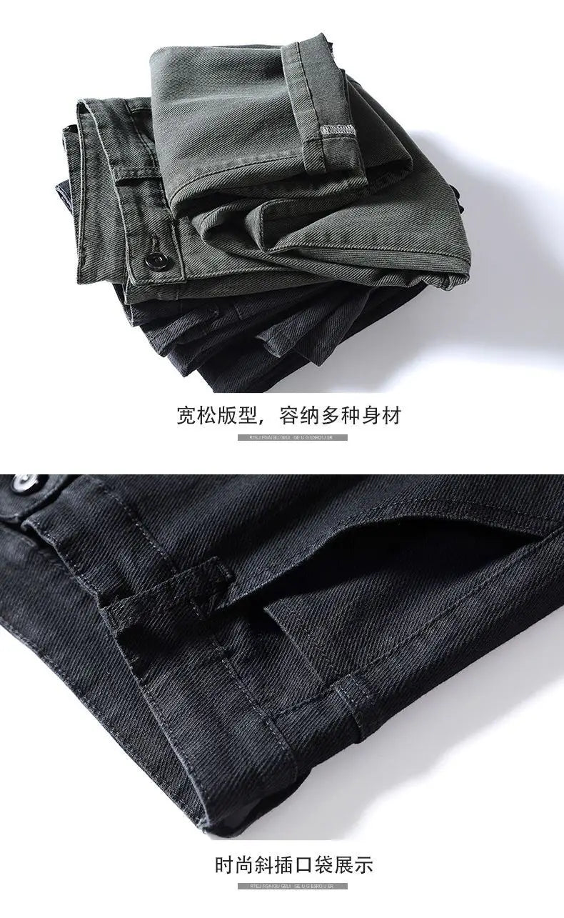 Versatile Baggy Suit Pants for Men | Casual Sports Trousers