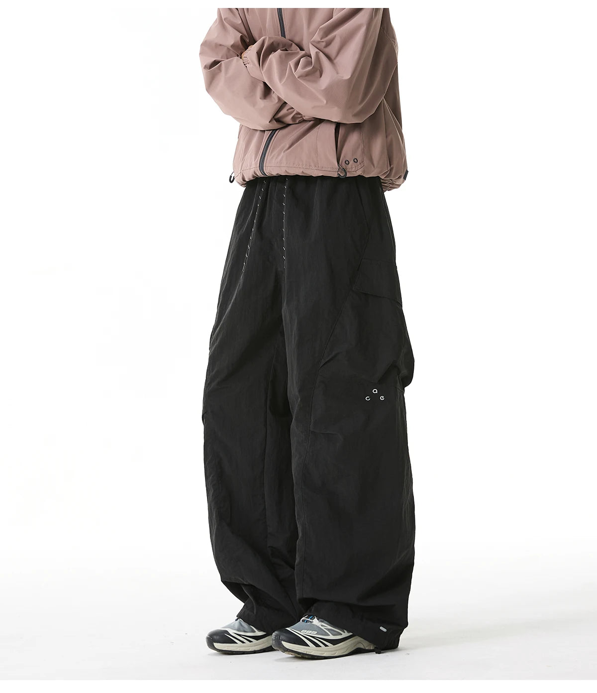 Men's Water-Resistant Cargo Pants | Oversized Utility Trousers