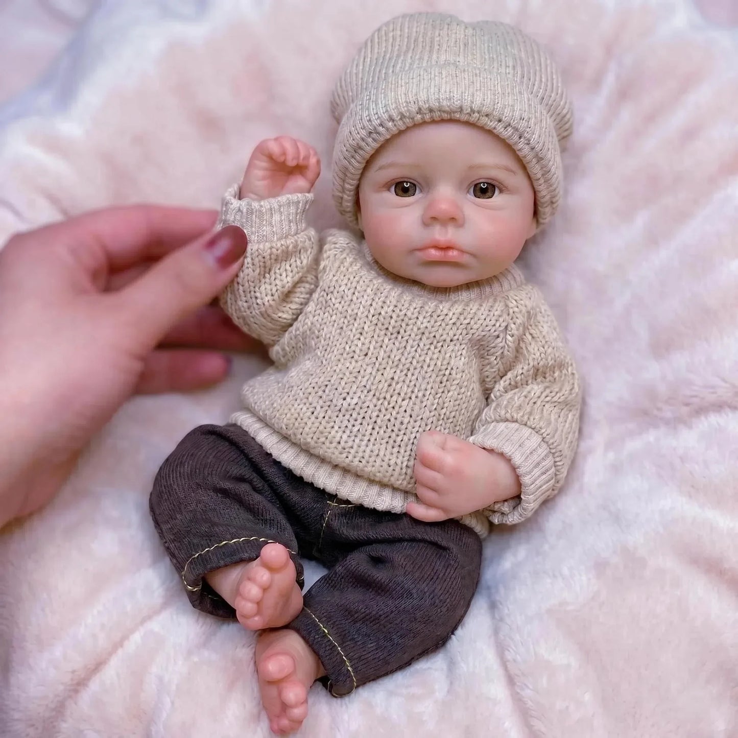 6-Inch Twin Baby Dolls | Soft Silicone Reborn Dolls for Kids