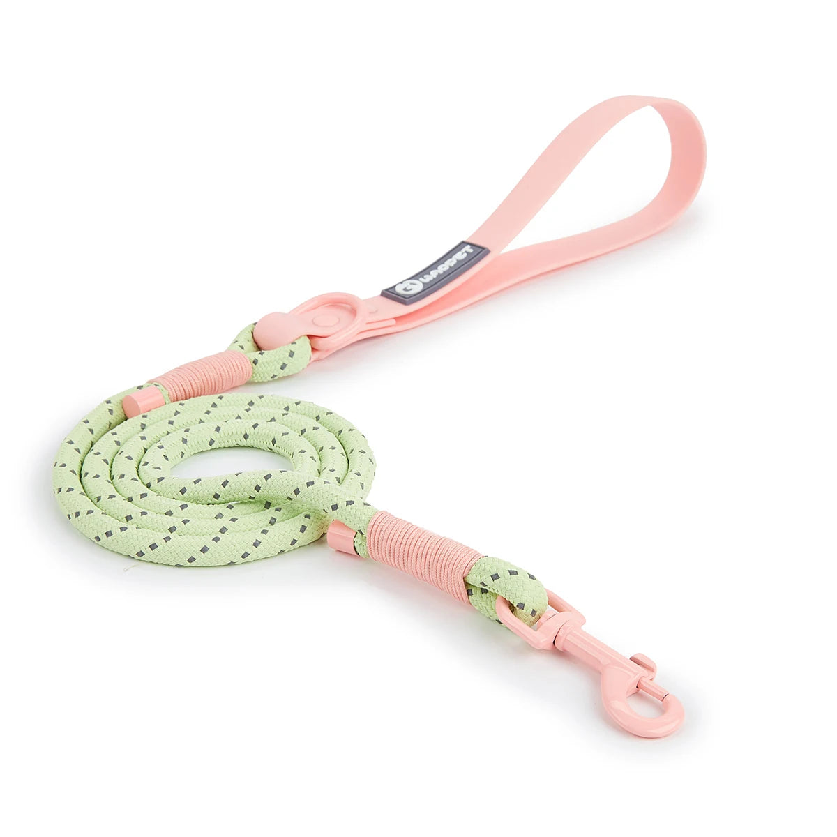 Cute Sugar Color Dog Collar and Leash Set for Small to Medium Dogs