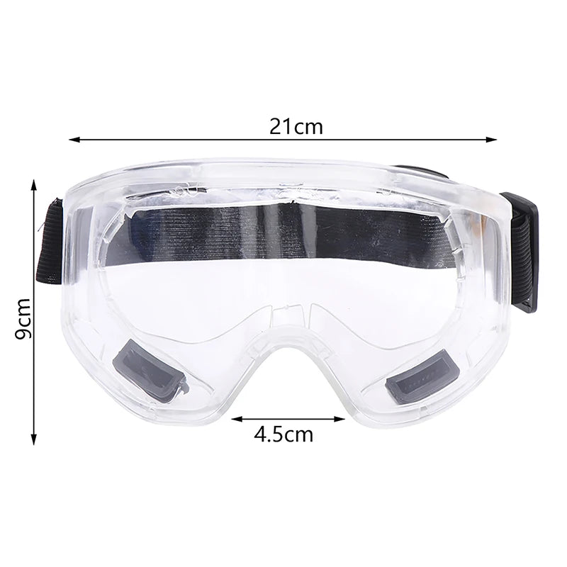 Industrial Safety Goggles | Anti-Splash Clear Eye Protection