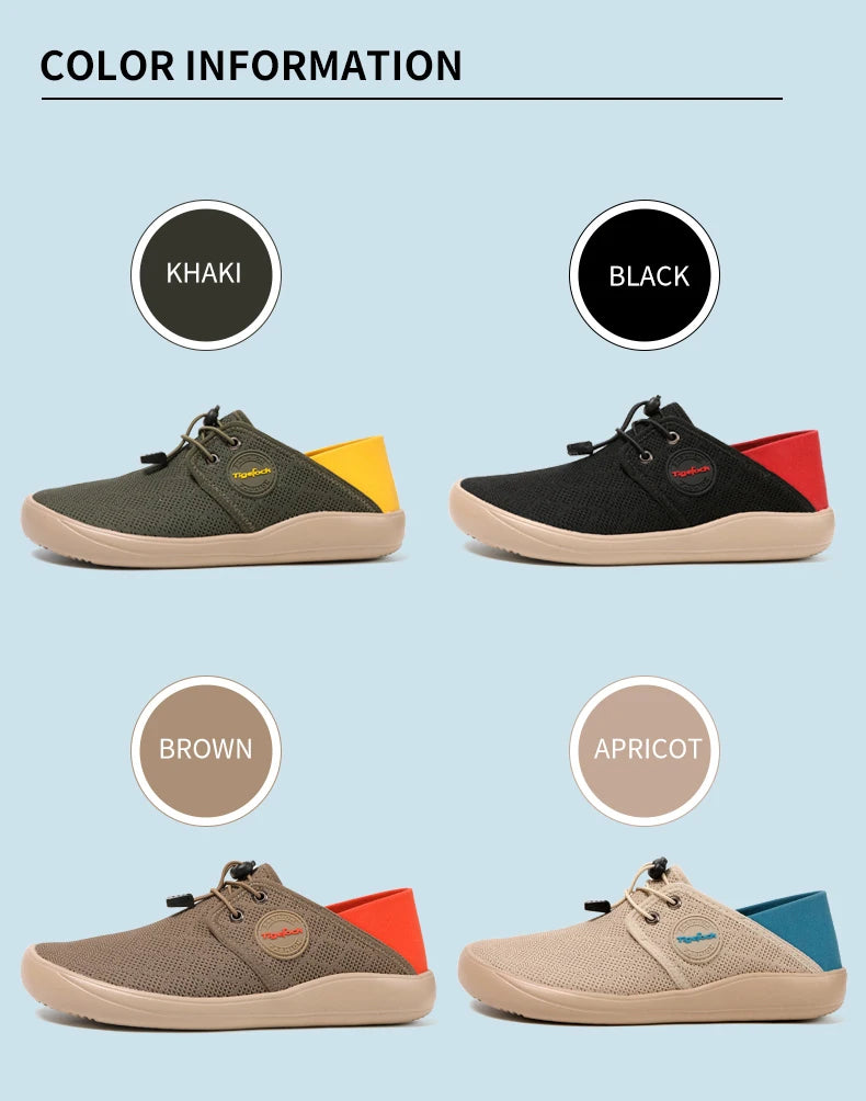 New Breathable Mesh Men Barefoot Wide-toed Shoes barefoot casual shoes and Anti slip and wear-resistant outdoors fitness sneaker