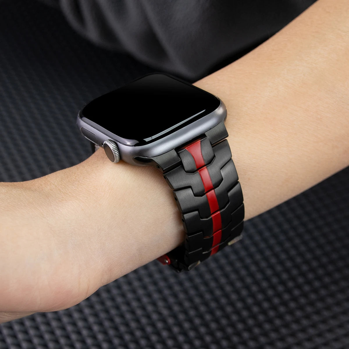 Titanium Color Metal Strap for Apple Watch | Premium Quality Band