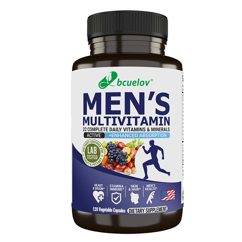 Men’s Complete Multivitamin & Multimineral Supplement | 120 Capsules
