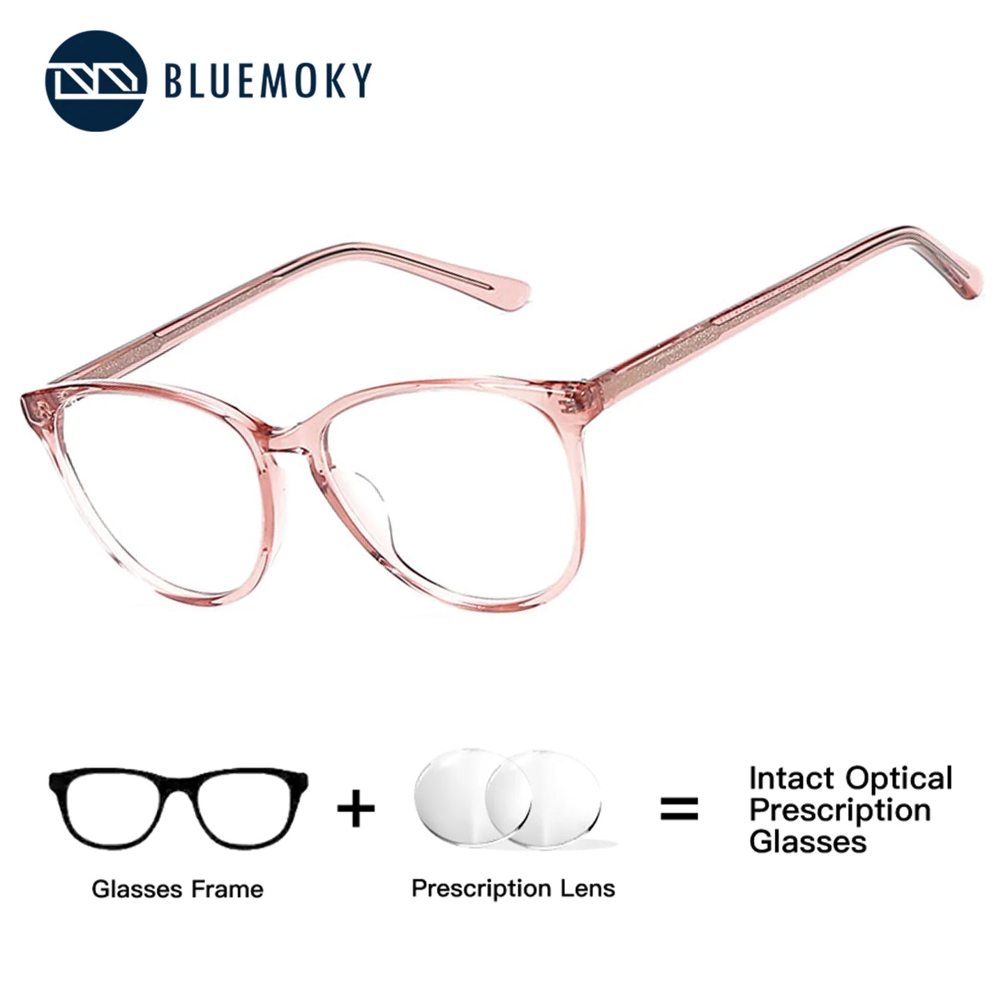 Stylish Butterfly Acetate Anti Blue Light Glasses for Women